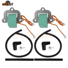 2PCS Ignition Coil for 1974-1975 Johnson Evinrude Engine 70 & 75 HP 85 HP 115 HP