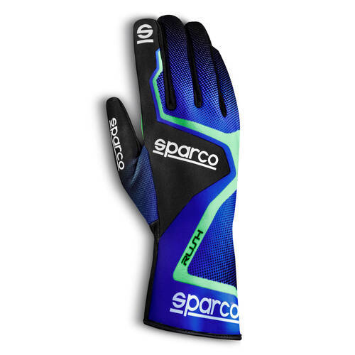 Gants de course auto Sparco Karting Kart K-Attack noir jaune - taille 9