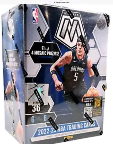 2022-23 Panini Mosaic Basketball Blaster Box Factory Sealed 6 Packs  - Picture 1 of 1