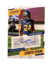 2021 Chronicles PRESTIGE ROOKIE SP CAMRYN BYNUM AUTO RC! Vikings STAR 
