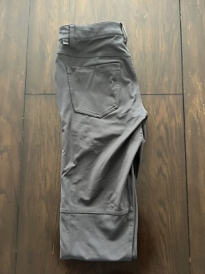 Lululemon Men s ABC Pants Slim Fit Warpstreme 28 Obsidian