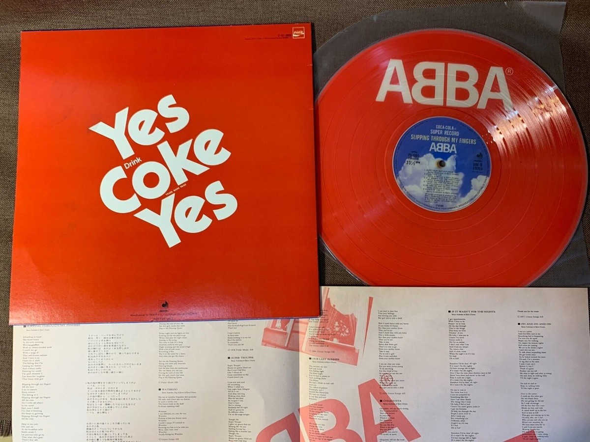LP ABBA Slipping Through My Fingers PD1005 DISCOMATE Japan Vinyl プロモ /00260 ABBA Slipping Through My Fingers -2nd edition JAPAN-ONLY
