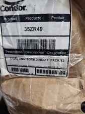 Absorbent Sock 3" x 4'/ Lot of 11 Grey / Condor 35ZR49 Universal