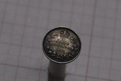     KANADA 5 CENT 1907 EDWARD VII RAR HOCHWERTIG B78 CMH-20