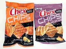 Chex Chips Rare Discontinued Snack - Cheddar Jalapeno Carmelized Onion - BB 2014