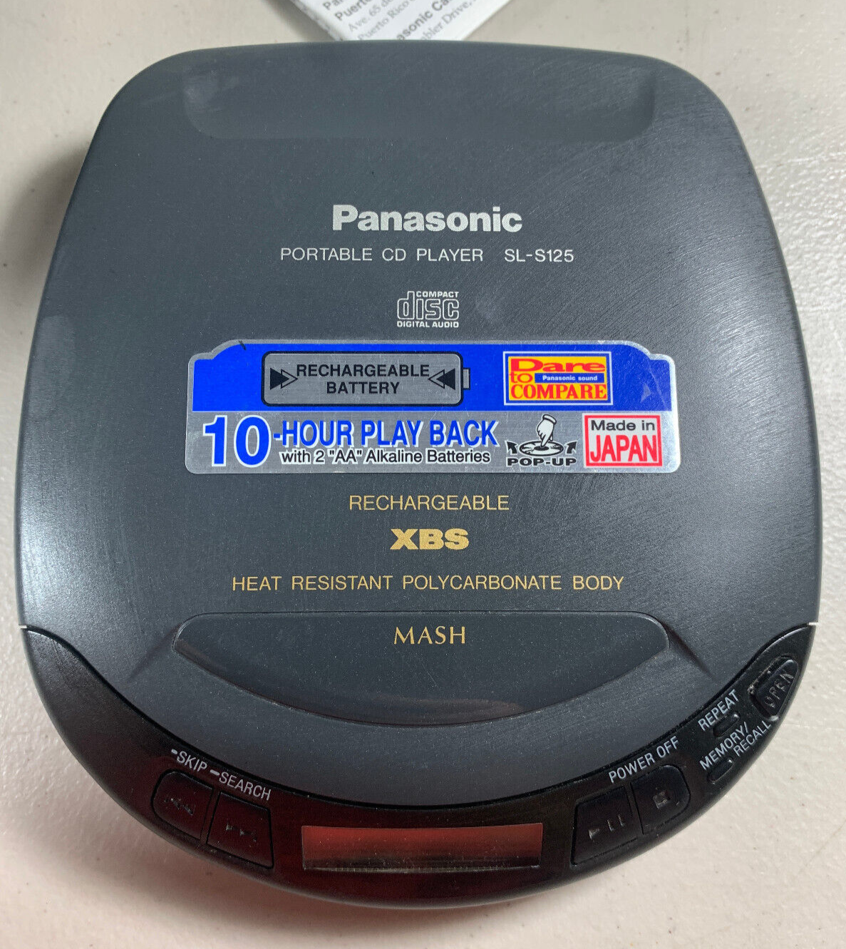 Panasonic CD player x12 まとめ