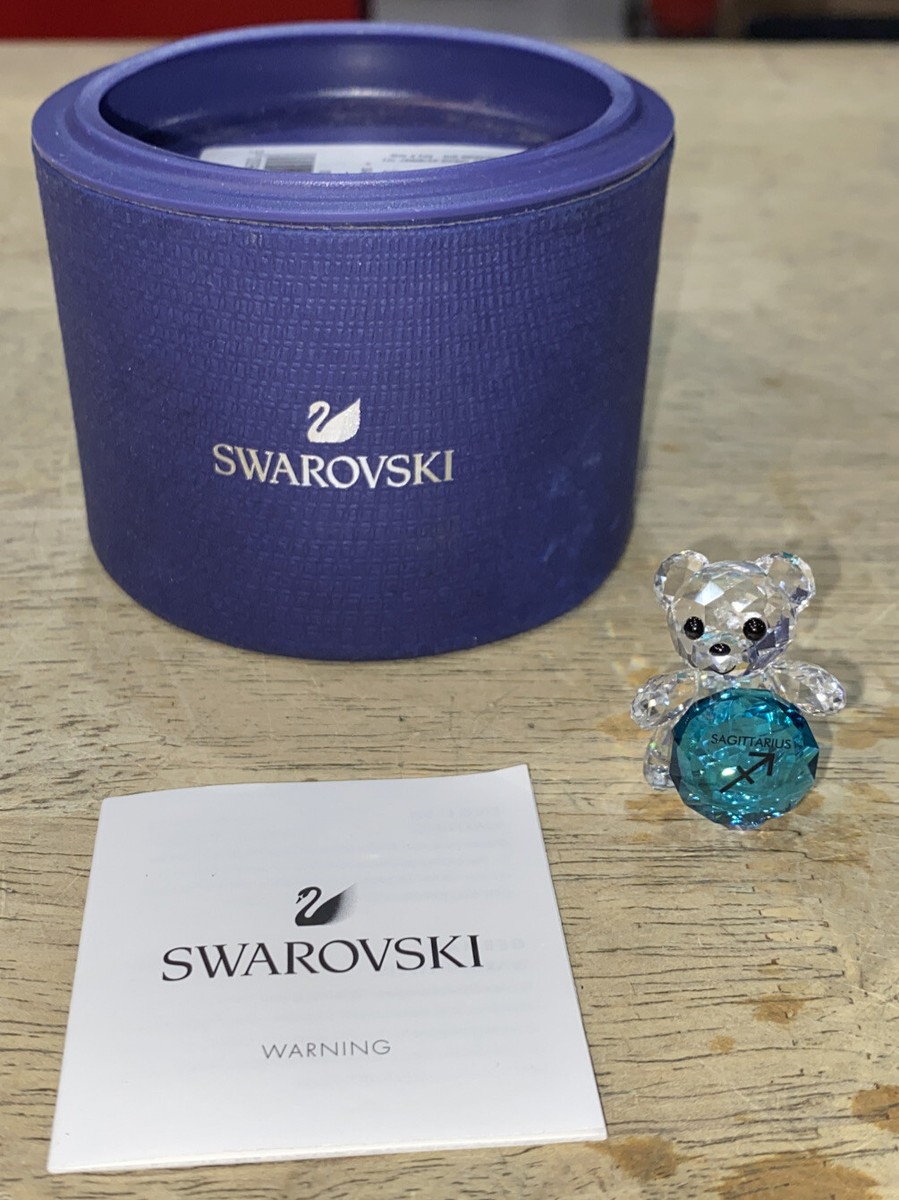 SWAROVSKI Figurine Kris Bear Zodiac SAGITTARIUS Horoscope