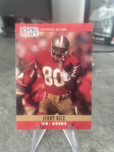 Jerry Rice 1990 Pro Set #295 San Francisco 49ers HOF | eBay