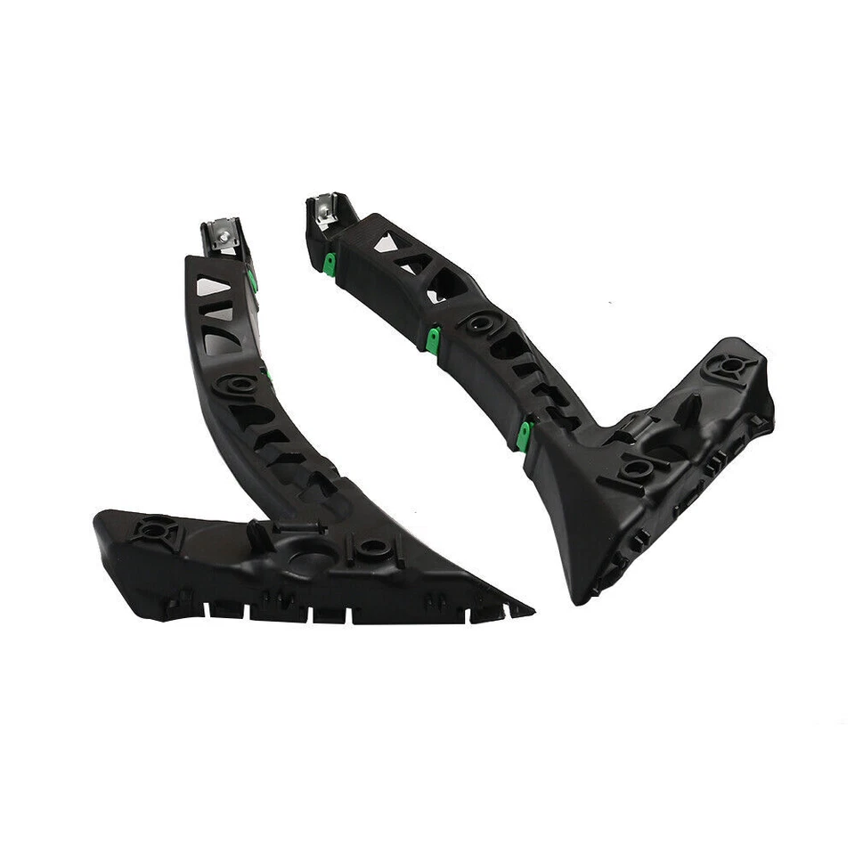 For 2009 -2011 JAGUAR XF Front Left & Right Side Bumper Mount Bracket Black - Imagem 3 de 4
