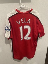 Carlos Vela Arsenal 2008 2009 Home Men’s Sz XL EPL Football Nike Jersey Mexico