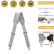Padded Adjustable Shoulder Strap - Universal Replacement for All Bag Sizes