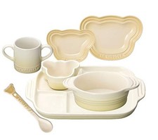 Le Creuset Tableware Set for Children and Babies Dune Heat and Cold Resistant