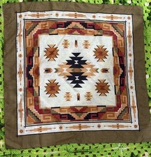Vintage Springs Southwestern Bandana Handkerchief Retro Rockabilly USA