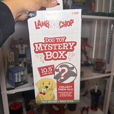 Lamb Chop Mystery Box First Edition Plush Dog Toy 10.5in Ship Same Day