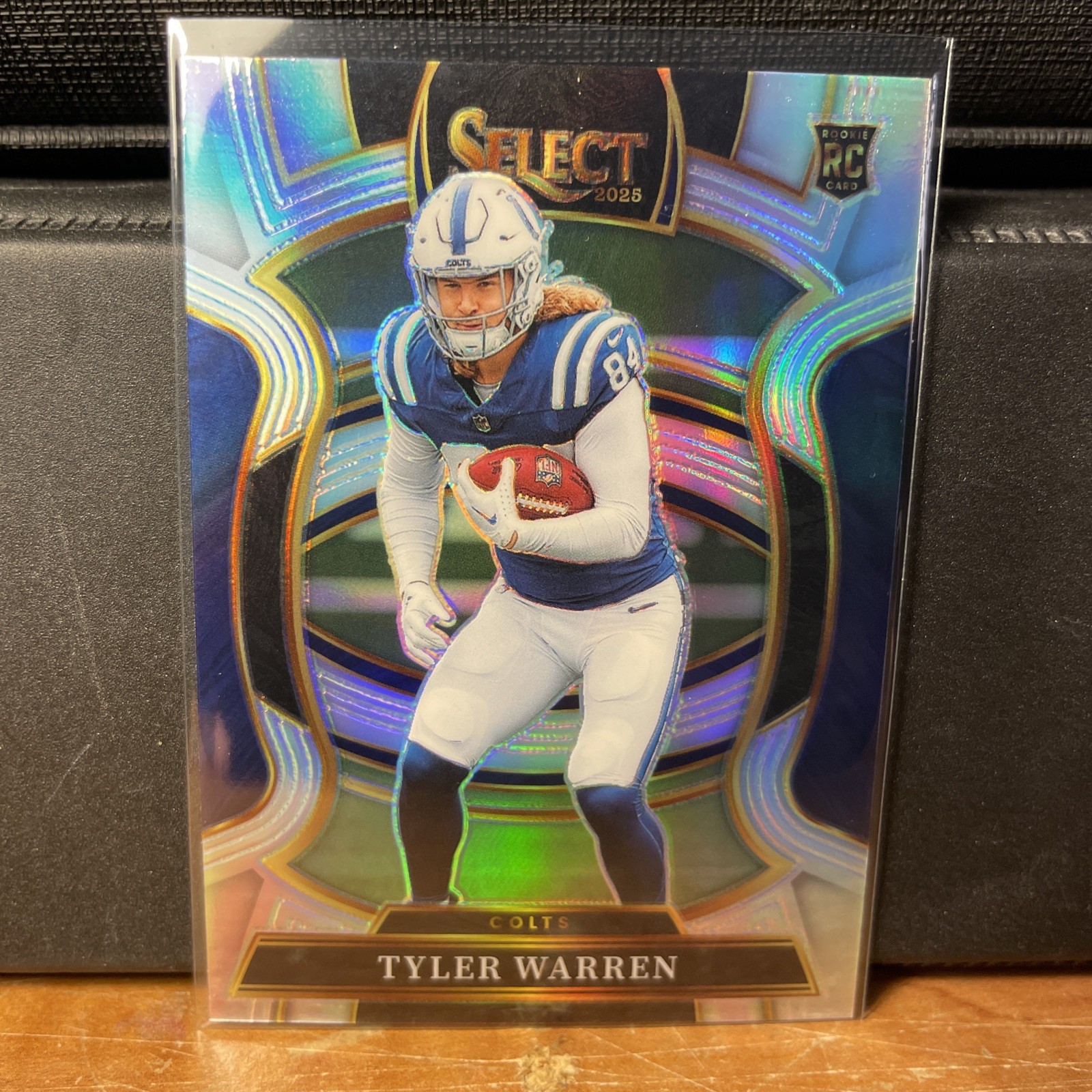 2025 Panini Select Tyler Warren Silver Prizm Concourse #33 RC