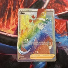 Pokemon Chilling Reign- AVERY - Secret Rare Full Art- 211/198