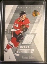 2025-26 Upper Deck Artifacts NHL Remnants Connor Bedard #NR-7 Game-Used