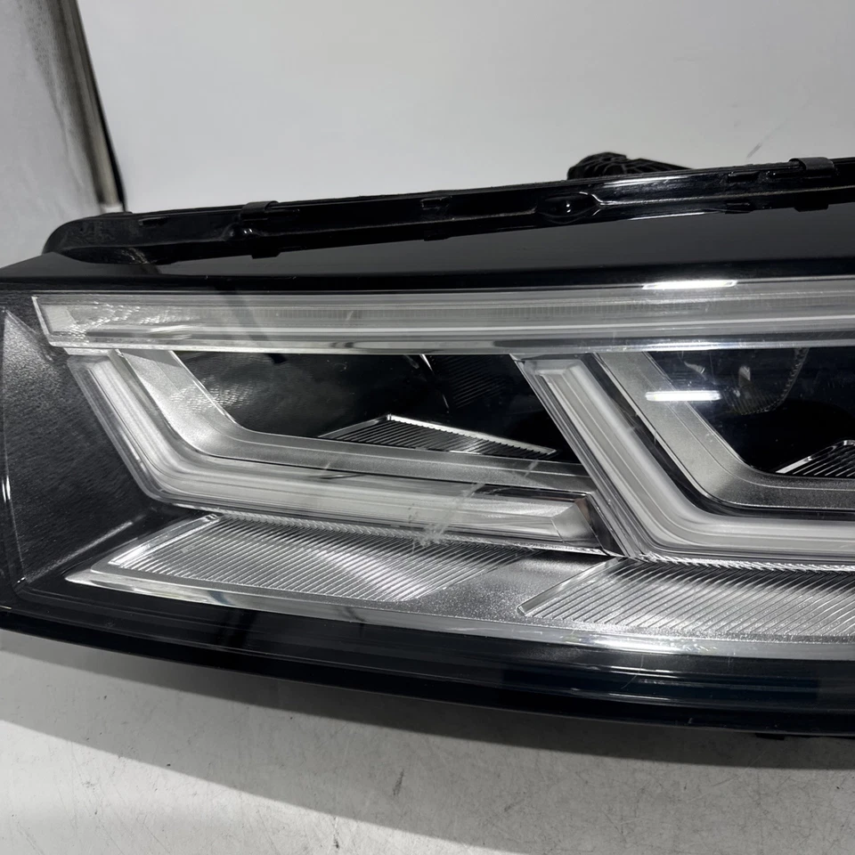 18 19 20 Audi Q5 SQ5 Left Driver LH Full LED Headlight Headlamp OEM - Image 4 of 4