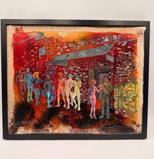 Original Mixed Media Painting by Andrew LeMay Cox (2015) 