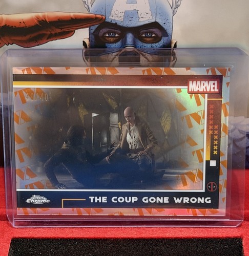 Topps Chrome Marvel 2025 Deadpool & Wolverine The Coup Gone Wrong #86   40/40