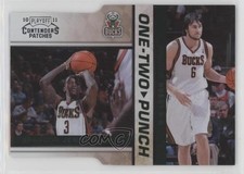 2010 Playoff Contenders Patches Silver Die-Cut 56/299 Brandon Jennings #5 0ru6