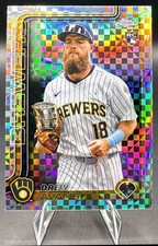 2025 Topps Chrome Update Drew Avans #USC47 X-Fractor RC Brewers