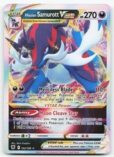 Pokemon Hisuian Samurott VSTAR 102/189 Astral Radiance Ultra Rare Holo NM