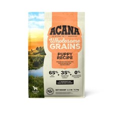 ACANA Puppy Dry Dog Food Wholesome Grains Real Chicken, Eggs & Turkey 11.5 lb