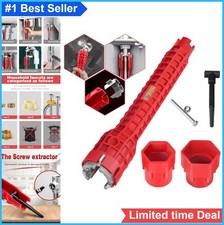 8 in 1 Faucet and Sink Wrench Multifunctional Plumbing Tool Kitchen Bathroom