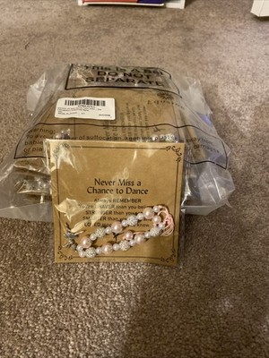 Never Miss A Chance To Dance Bracelets. New In Package  set of 24
