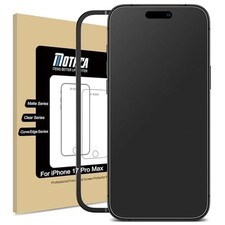 Matte Glass Screen Protector for iPhone 17 Pro Max Anti Glare Tempered Glass