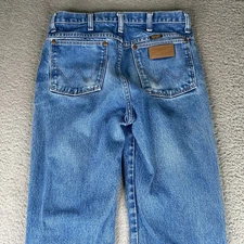 Wrangler Jeans Mens 30x36 Blue Cowboy Cut Slim Fit Western Denim Ranchwear 936