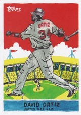 DAVID ORTIZ TOPPS SHOEBOX TREASURES BY ANDY FRIEDMAN BASE RED SOX #86 2025 25