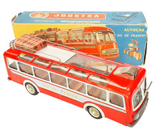 Joustra France MERCEDES-BENZ Ile De France PASSENGER BUS Friction Tin Toy NMB 58