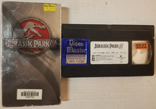 📼 VINTAGE 📼 Jurassic Park III 📼 (VHS, 2001) 📼 Former Rental 📼 TESTED 📼