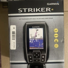 *NEW* Garmin Striker 4 GPS & Transducer Fishfinder with Chirp, 010-01550-00