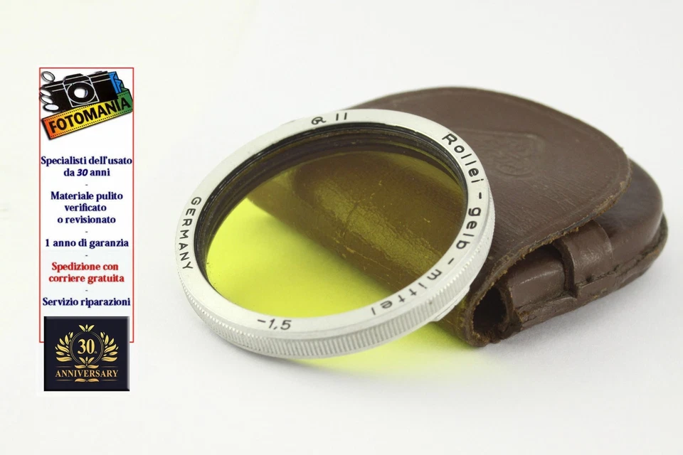 Rollei Filter Colour Yellow for Rolleiflex F2.8 Rii - Image 2 of 4