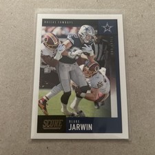 🔵#167 Blake Jarwin Dallas Cowboys 2020 Score Football Card