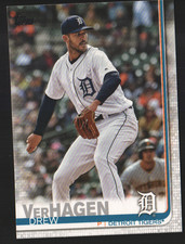 2019 Topps Baseball  #586 - Drew VerHagen - Detroit Tigers  19-265