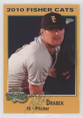 2010 MultiAd Sports New Hampshire Fisher Cats Kyle Drabek #9 0l1