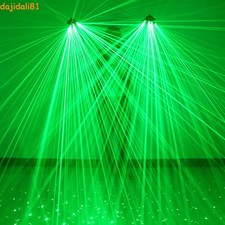 Green Laser Gloves DJ Dancer Stage Lighting Show Bar Party LED Light Glove Props