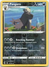 Pangoro 174/264 Uncommon Fusion Strike Pokemon Reverse Holo Moderately Played