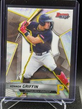 Konnor Griffin 2025 Bowman's Best Wave Refractor #TP-27 (RC) - Pirates
