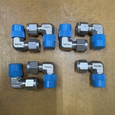 Lot Of 7 - Swagelok SS-400-2-4 Male Elbow, 1/4 in. Tube x 1/4 in. Male NPT - New