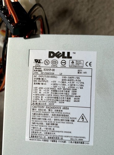 dell pc netzteil 300 W