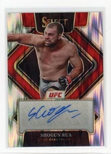 2022 Panini Select UFC #SG-SGR Shogun Rua Signatures Flash Prizms