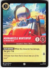 Lorcana Adorabeezle Winterpop Ice Rocket Racer Archazia's Island 116/204 Red Ink