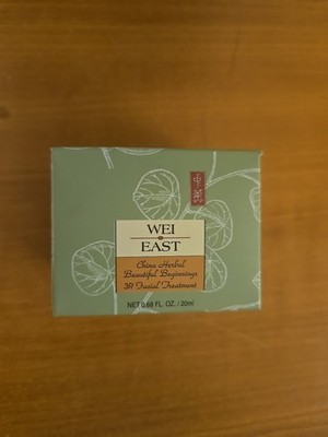 WEI EAST China Herbal Beautiful Beginnings 3R Facial Treatment Net .68 FL OZ NIB