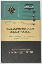 General Electric Transistor Manual 1957 First Edition Booklet Vintage GE 1st