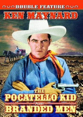 Ken Maynard Double Feature: Pocatello Kid (1937) / Branded Men (1931) (DVD)